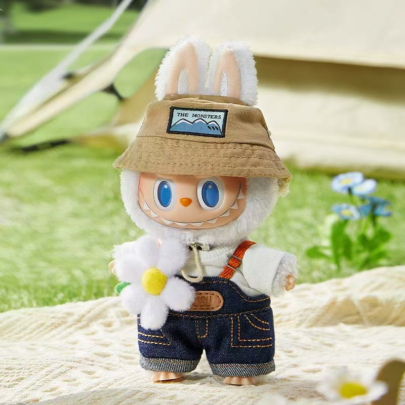 Pop Mart THE MONSTERS Spring Nihai Series Rubber Stickers Little Nihai Fur Decorative Items Trendy Dolls