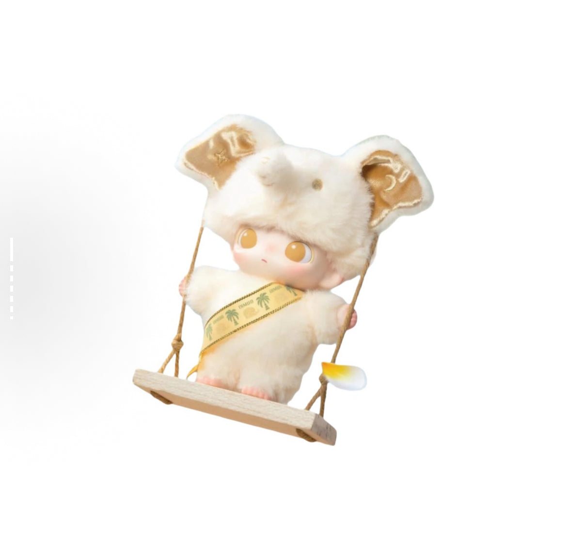 POP MART Dimoo, a trendy plush toy, offers companionship and comfort.