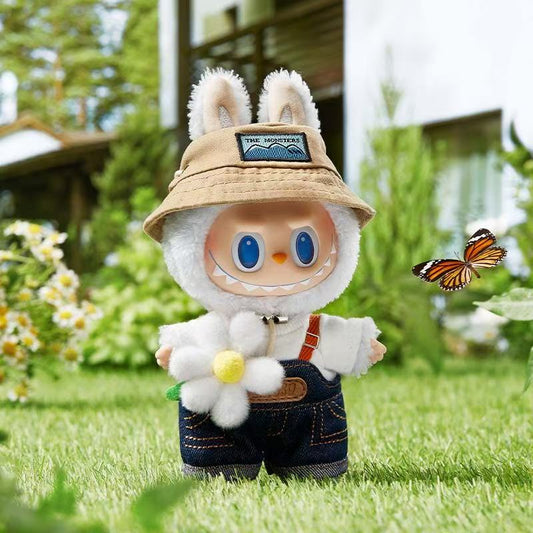 Pop Mart THE MONSTERS Spring Nihai Series Rubber Stickers Little Nihai Fur Decorative Items Trendy Dolls
