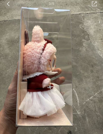 Pop Mart LABUBU Shining Fairy Tale Series MOKOKO Rubber-Infused Plush Toy - Cute, Trendy Character, 18cm
